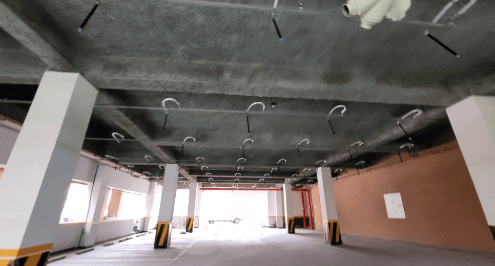 초등학교 필로티 주차장 천장공사 4